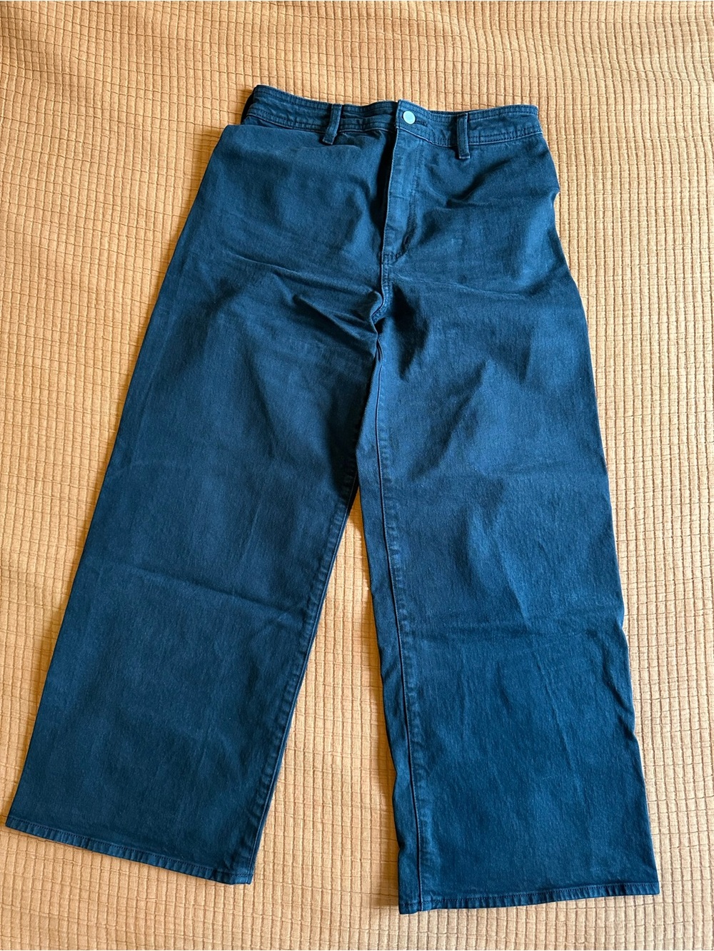 Universal Thread Women's Sailor Wide-Leg Jeans in Black